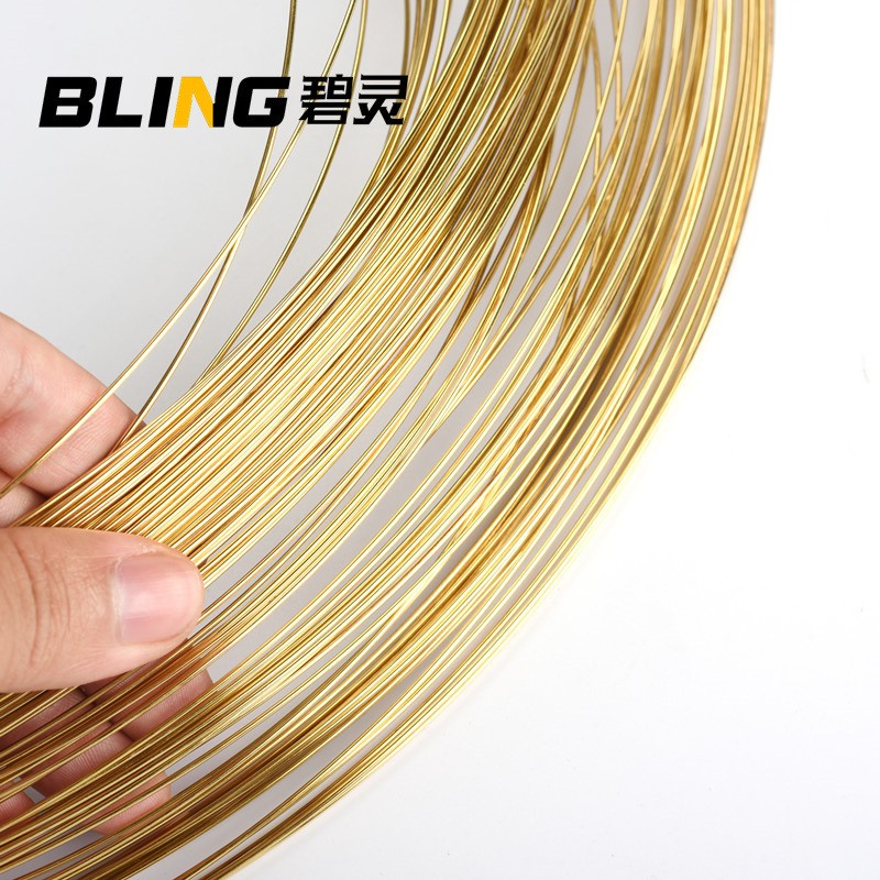 黄铜线 H62铜线 黄铜丝 黄铜棒 1mm-5mm铜丝 圆丝 黄铜 线 切割图3