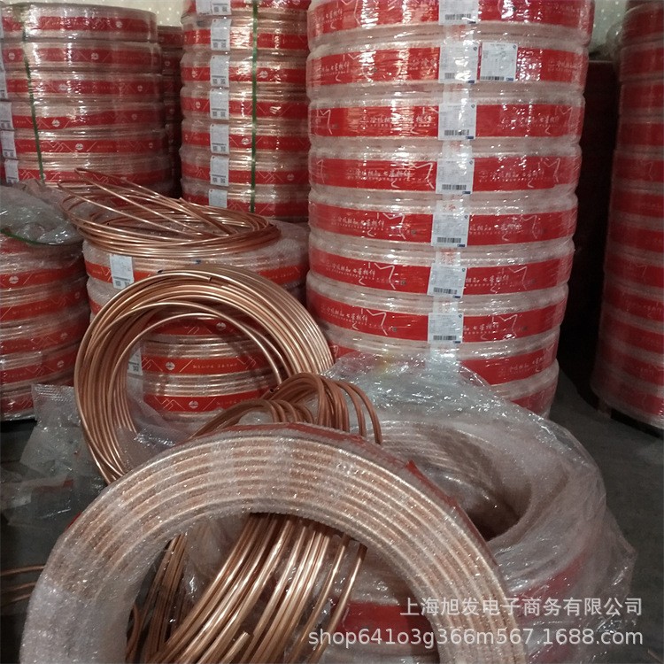 销售青岛宏泰空调铜管 盘管 直管 规格Φ6.35-Φ41.3现货量大优惠图3