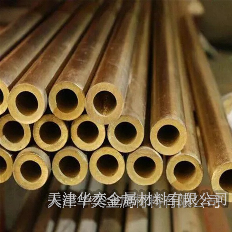 厂家供应H62黄铜管 楼梯扶手装饰黄铜管椭圆铜管20*1 28*2 30*2mm图2