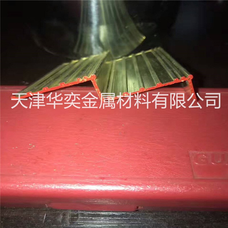 厂家供应黄铜排 楼梯护角铜条装饰抛光拉丝铜条 水磨石异型黄铜条图2