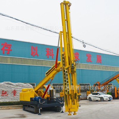 隧道钻孔机履带锚固钻机 360度旋转多角度锚杆打孔液压凿岩机钻车