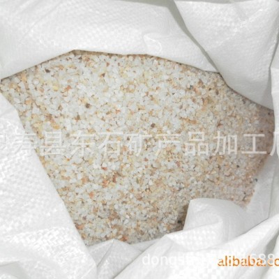 批发供应 半石英砂20-40目 喷砂石英砂10-20目